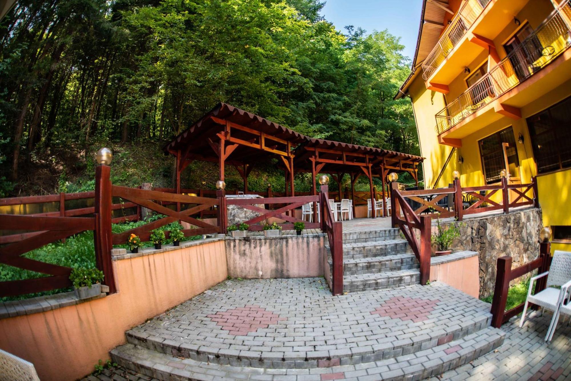 Hotel Trei Brazi Baile Olanesti Exterior foto